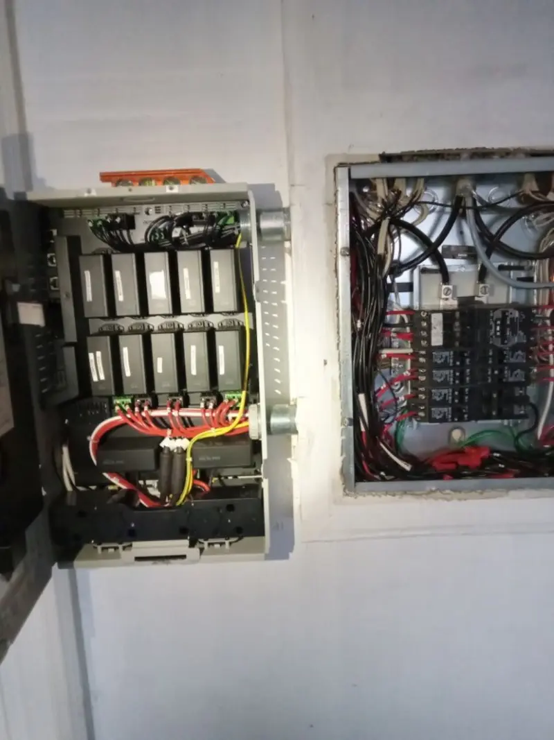 Electrical panel upgrade completed for Carbon Monoxide Detector Installation in Seymour